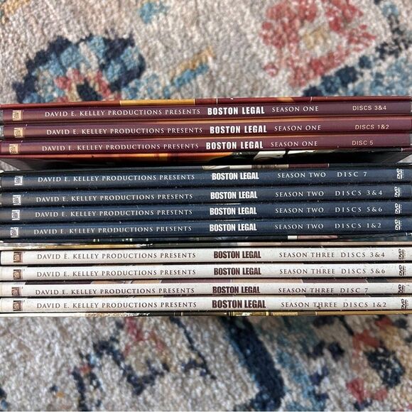 Boston Legal DVD's Seasons one, two, and three Entertainment Attorney 1, 2, 3 - Picture 5 of 6
